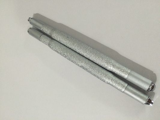 China Pen van de aluminium de Dubbele Hoofd5d Microblading Handtatoegering, de Pen van de Wenkbrauwtatoegering leverancier