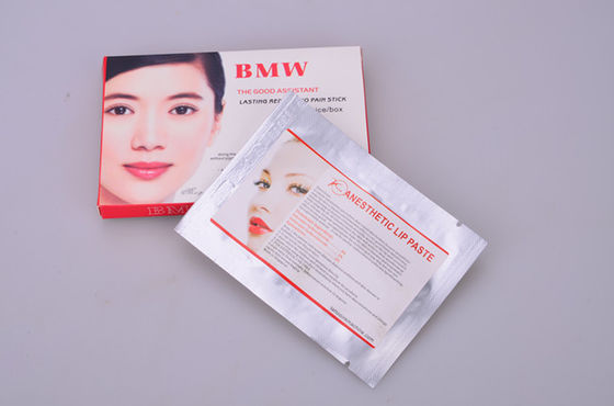 China HCL 0.4mg OEM Actueel Pijnloos Gevoelloos makend het Verdovingsmiddelenmasker van de Tatoegeringsroom voor Lippenbleken leverancier