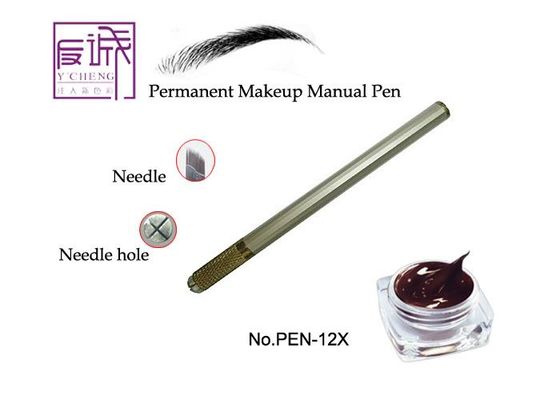 China 110mm Permanente Make-up slot-in Pen van de Apparaten de Handtatoegering voor Wenkbrauw het Tatoeëren leverancier