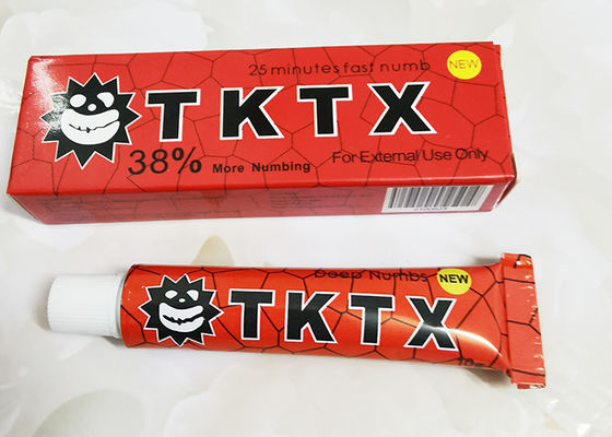 China Van het de Wenkbrauw Onmiddellijke Verdovingsmiddel van 38% TKTX de Stickerhuid die Room voor Tatoegeringen gevoelloos maken leverancier