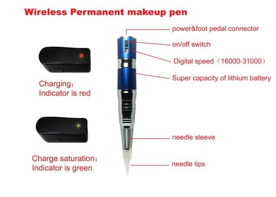 China De Machinemateriaal van de tatoegeringswenkbrauw met Draadloze Permanente Make-up Pen Kit leverancier
