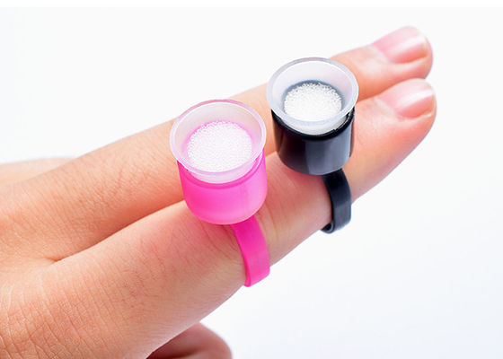 China Het permanente Materiaal van de Make-uptatoegering levert Beschikbaar Pigment Ring Holder leverancier