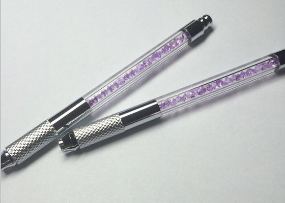 China Nieuwste Roze van de de tatoegeringspen van Crystal Manual permanente de Wenkbrauw Met de hand gemaakte Pen leverancier