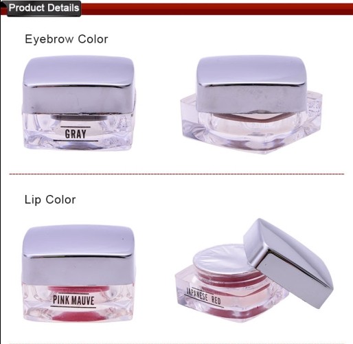 Vers Zuiver Micro- Pigment voor Wenkbrauw/Eyeline/Lip met Uitstekende Glans 0