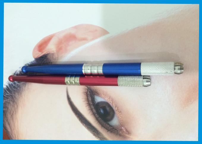 OEM Handtatoegering Pen Microblading Pen With Microblades voor het Tatoeëren van 3D Wenkbrauw 0