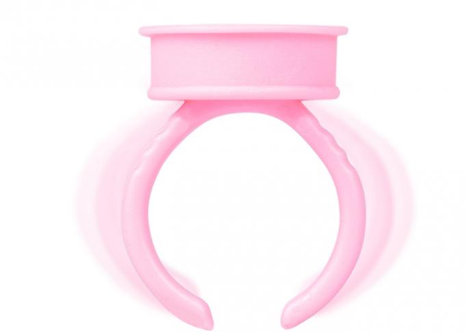 Het semi Permanente Tatoegeringsmateriaal levert Roze Inkt Ring Holder 0