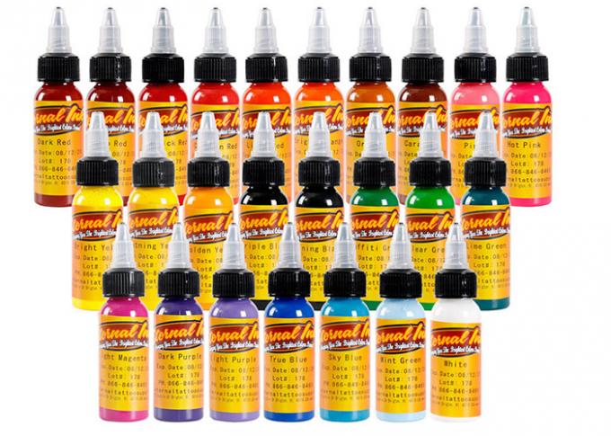 25 de Inktlichaam Art Pigment van de Kleuren30ml/bottle Eeuwig Tatoegering 1
