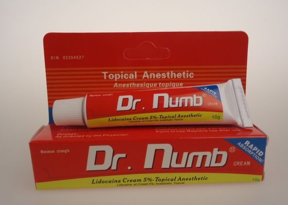 China 5% PMU Dr. Numb pijnverlichting Topische pijn tatoeage verdovende crème leverancier
