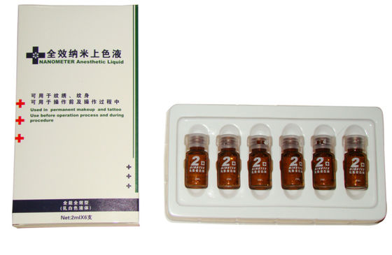China De pijnloze Permanente Room van het Tatoegeringsverdovingsmiddel voor Lip/Wenkbrauwlidocaine 4% leverancier