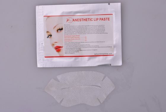 China Het permanente Deeg van de het Verdovingsmiddelenlip van de Make-uptatoegering met 4%-Lidocaine VOOR Kosmetische Lippentatoegering leverancier