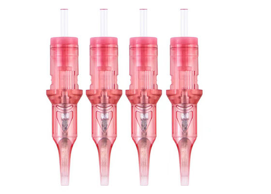 China 20 stuks per doos Roze cartridge Permanente make-up tatoeage naalden leverancier