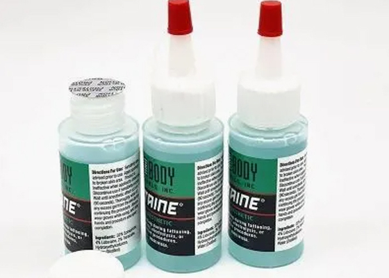 China De Eyeliner4% Lidocaine van de wenkbrauwlip het Blauwe Verkleumde Gel van Sustaine leverancier