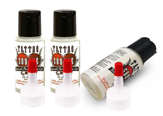 China Actueel 35ML Pijn Zwelling Tijdens Tattoo Verdovende Gel leverancier