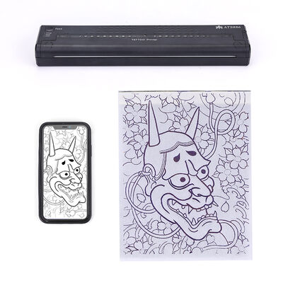 China 12000mAh Mini Tattoo Stencil Printer Thermische kopieermachine Draadloze overdracht Printer Tattoo Printer Machine leverancier