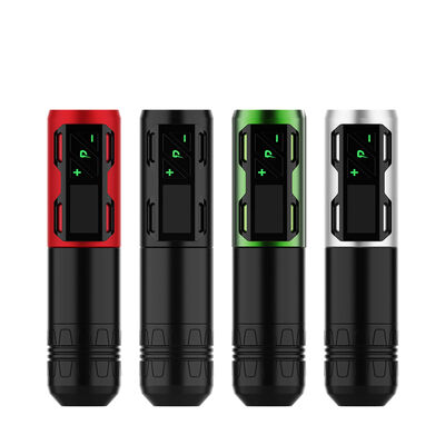 China Digital Rotary Battery Coreless Tattoo Gun Tattoo Pen 1800 Mah Wireless Tattoo Machine leverancier