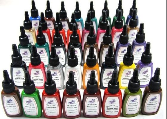 China OEM 1oz 2oz Japanse Kuro Sumi Eternal Tattoo Ink voor het Tatoeëren van Lichaam leverancier