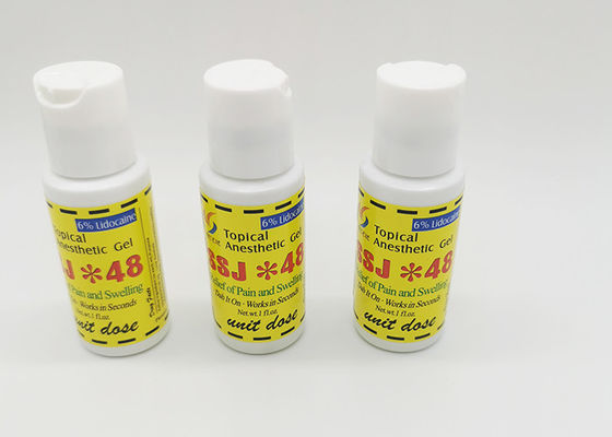 China SSJ48 tatoeage verdovende crème wenkbrauwen microblading pijnloze gel leverancier