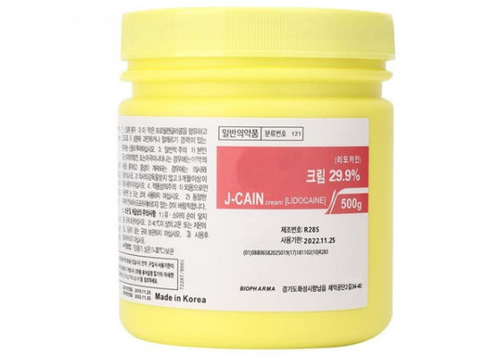 China 290,9% J-CAIN PMU Anesthetische snelle huid tatoeage verdoofde crème 500G leverancier