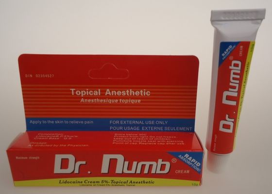 5% PMU Dr. Numb pijnverlichting Topische pijn tatoeage verdovende crème leverancier