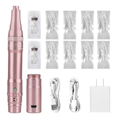 Populaire draadloze tatoeage pistool lichaam machine lengte 136 * 20mm microblading draadloze PMU machine voor wenkbrauwen haar stroke wenkbrauwen leverancier