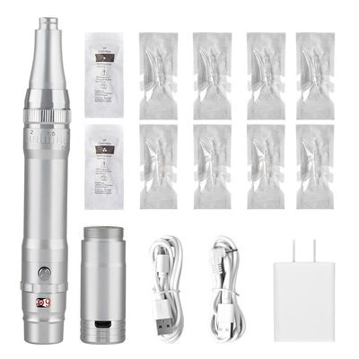 Populaire draadloze tatoeage pistool lichaam machine lengte 136 * 20mm microblading draadloze PMU machine voor wenkbrauwen haar stroke wenkbrauwen leverancier