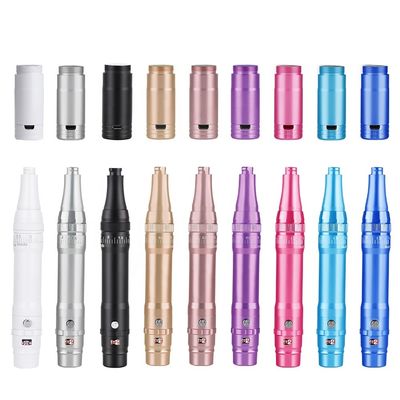 Populaire draadloze tatoeage pistool lichaam machine lengte 136 * 20mm microblading draadloze PMU machine voor wenkbrauwen haar stroke wenkbrauwen leverancier