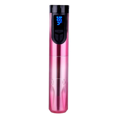 14500mAh Reserve Battery Power Wireless Tattoo Machine met LCD-scherm en vervangbare batterij Aircraft Aluminium Design leverancier