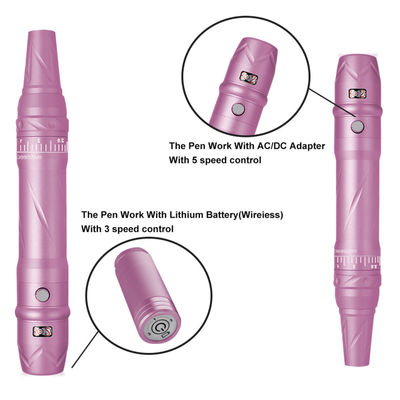 Kleine tatoeage elektrische draadloze oplaadbare professionele lip tatoeage machine met en oplaadbare ontwerp leverancier