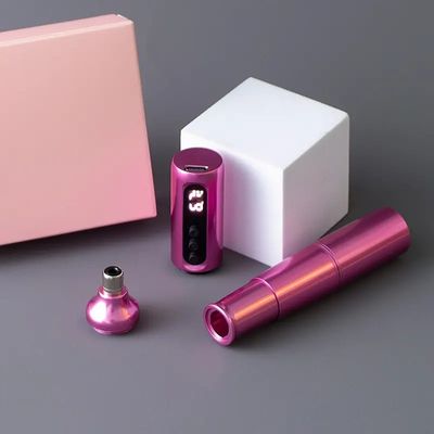 Scalp Micropigmentatie Oogbroek Eyeline Lip Rotary Tattoo Cartridges Pen roestvrij staal met elektrische batterij stroomtoevoer leverancier