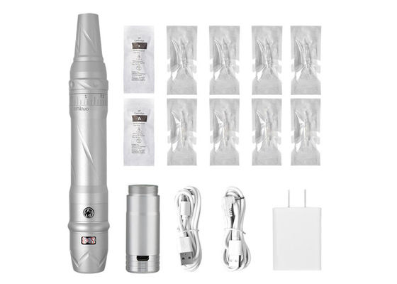 Draadloze PMU machine tatoeage pen, elektrische microblading make-up tatoeage machine leverancier
