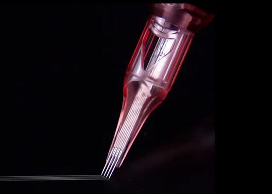 Permanente make-upnaalden van roze kleur leverancier