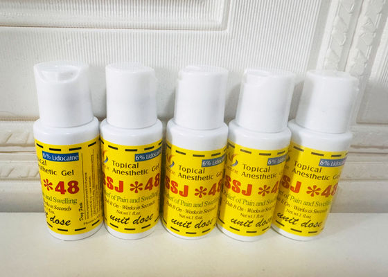 OEM tatoeage pijnloze verdoving SSJ48 tatoeage verdoving crème leverancier