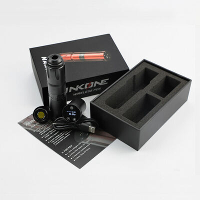 INKONE NARW merk Digitaal LCD touchscreen display 1800mAh Batterij Tattoo Pen Micropigmentatie Machine Draadloze Tattoo Machine leverancier