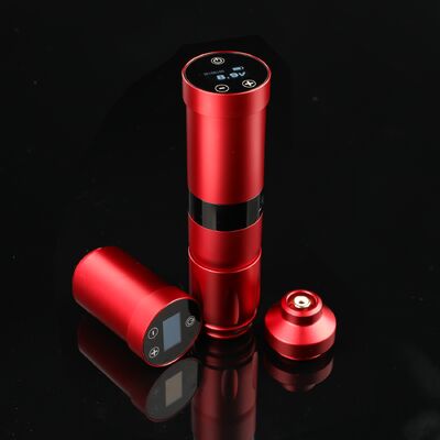 INKONE NARW merk Digitaal LCD touchscreen display 1800mAh Batterij Tattoo Pen Micropigmentatie Machine Draadloze Tattoo Machine leverancier