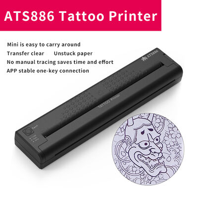 12000mAh Mini Tattoo Stencil Printer Thermische kopieermachine Draadloze overdracht Printer Tattoo Printer Machine leverancier