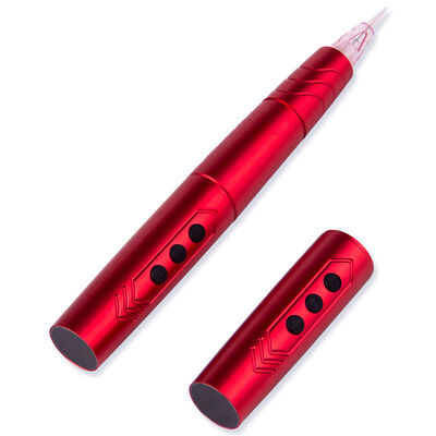 Dual Battery Microblading 1200mAh Draadloze Permanente Make-up Tattoo Pen Permanente Make-up Machine leverancier