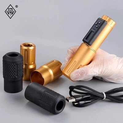 Elektrisch LCD-scherm 2000mAh Batterij Tattoo Gun RCA Draadloze Rotary Tattoo Machine Pen Kit voor Tattoo Artist leverancier
