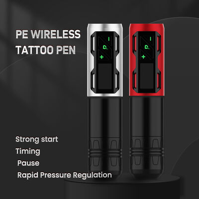 Digital Rotary Battery Coreless Tattoo Gun Tattoo Pen 1800 Mah Wireless Tattoo Machine leverancier