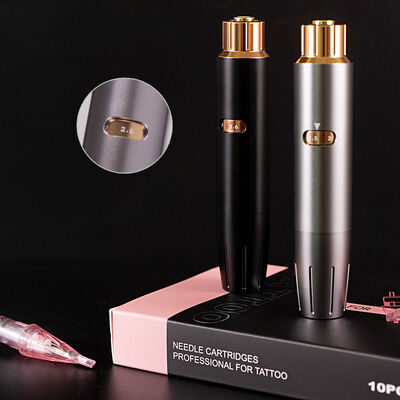 Dermographe Maquillage Rotary Tattoo Machine Digital Tattoo Gun Permanent Makeup Machine With Adjustment Stroke 2.3 to 2.7 leverancier