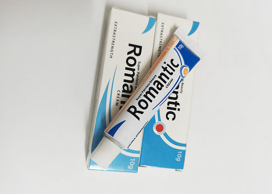 10G Romantische Witte Kleur Wenkbrauw Tattoo Verdovende Crème leverancier