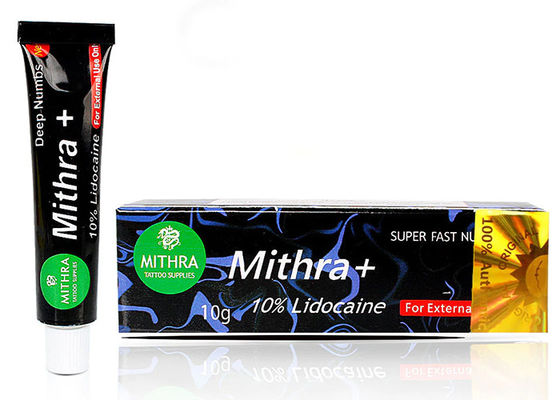 10% Paarse kleur Mithra topische verdovende crème wenkbrauwen lippen pijnloze crème leverancier