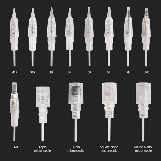 Professionele accu wenkbrauwtatoeëermachine met 0-3.5mm naald uitsteeksel en draadloos ontwerp 15