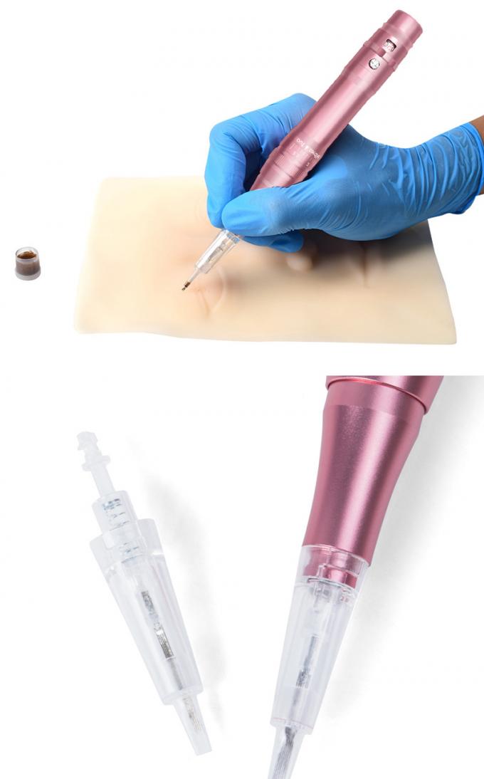 Professionele accu wenkbrauwtatoeëermachine met 0-3.5mm naald uitsteeksel en draadloos ontwerp 7