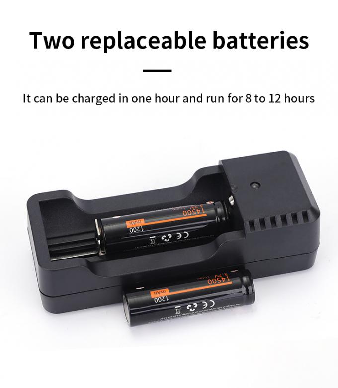 14500mAh Reserve Battery Power Wireless Tattoo Machine met LCD-scherm en vervangbare batterij Aircraft Aluminium Design 3