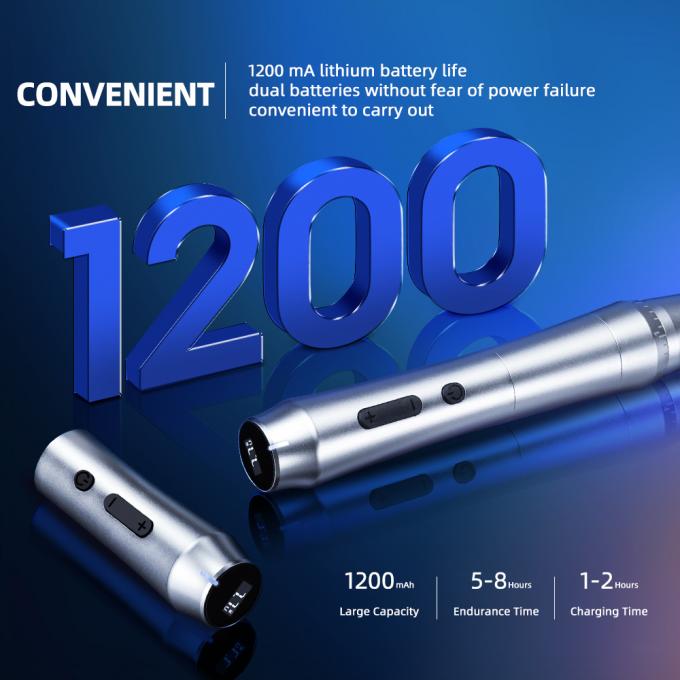 Draadloze Dermografo-machine SPMU Draadloze wenkbrauwen Permanente make-up Universele cartridge Microblading Machine Tattoo Pen 0