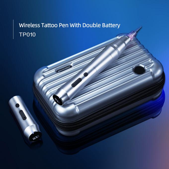 Draadloze Dermografo-machine SPMU Draadloze wenkbrauwen Permanente make-up Universele cartridge Microblading Machine Tattoo Pen 4