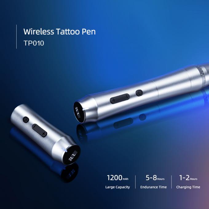 Draadloze Dermografo-machine SPMU Draadloze wenkbrauwen Permanente make-up Universele cartridge Microblading Machine Tattoo Pen 5