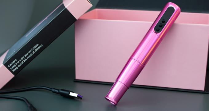 Draadloos permanente make-upapparaat voor lippen, voorhoofd, voorhoofd Accu 1200 mAh Functie Lip Tattoo Academy 6