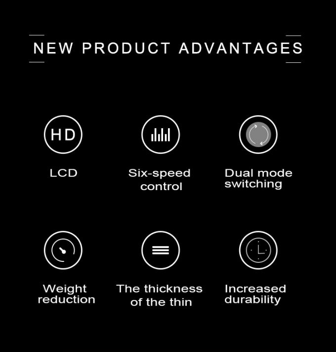 Upgrade Digital LCD Display Touch Screen Mini Aurora II Tattoo Power Supply 388g Pakketgewicht voor tatoeage machine 1