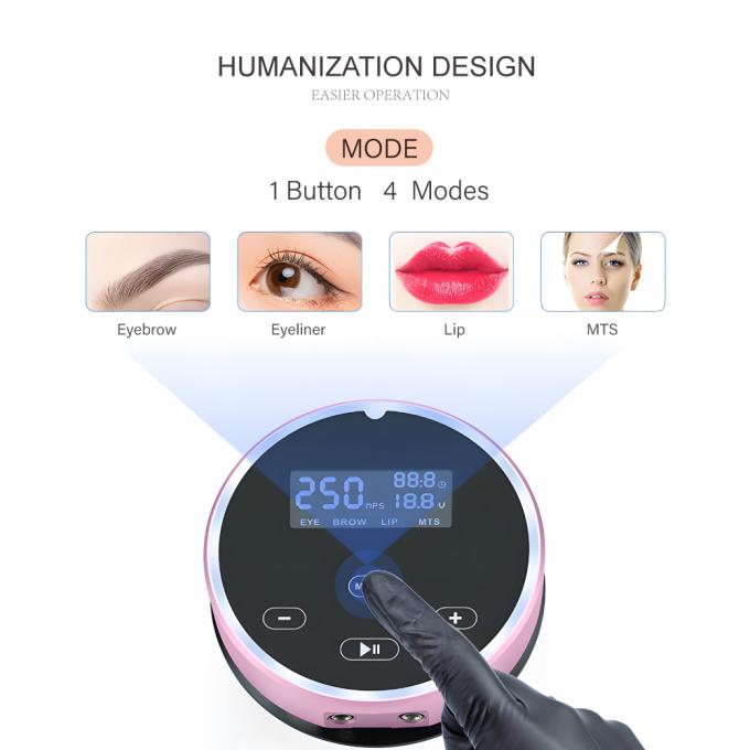 Krachtige universele lippenbrauw microblading machine elektrische permanente make-up met touchscreen paneel en roterende machine 7